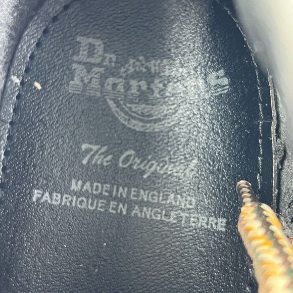 Dr. Doc Martens 8287 Made In England Mens Size 7 Brown Leather Work Boots Shoes - Picture 7 of 8